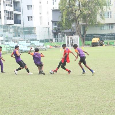 Inter-Class Football Day 1